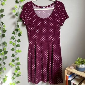 Pink and white polka dot Beachtime dress (42)